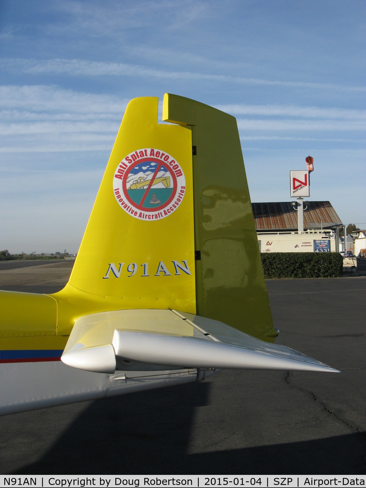 N91AN, 2003 Vans RV-9A C/N 90229, 2003 Vannata VAN's RV-9A, Lycoming O-320 160 Hp, tail logo