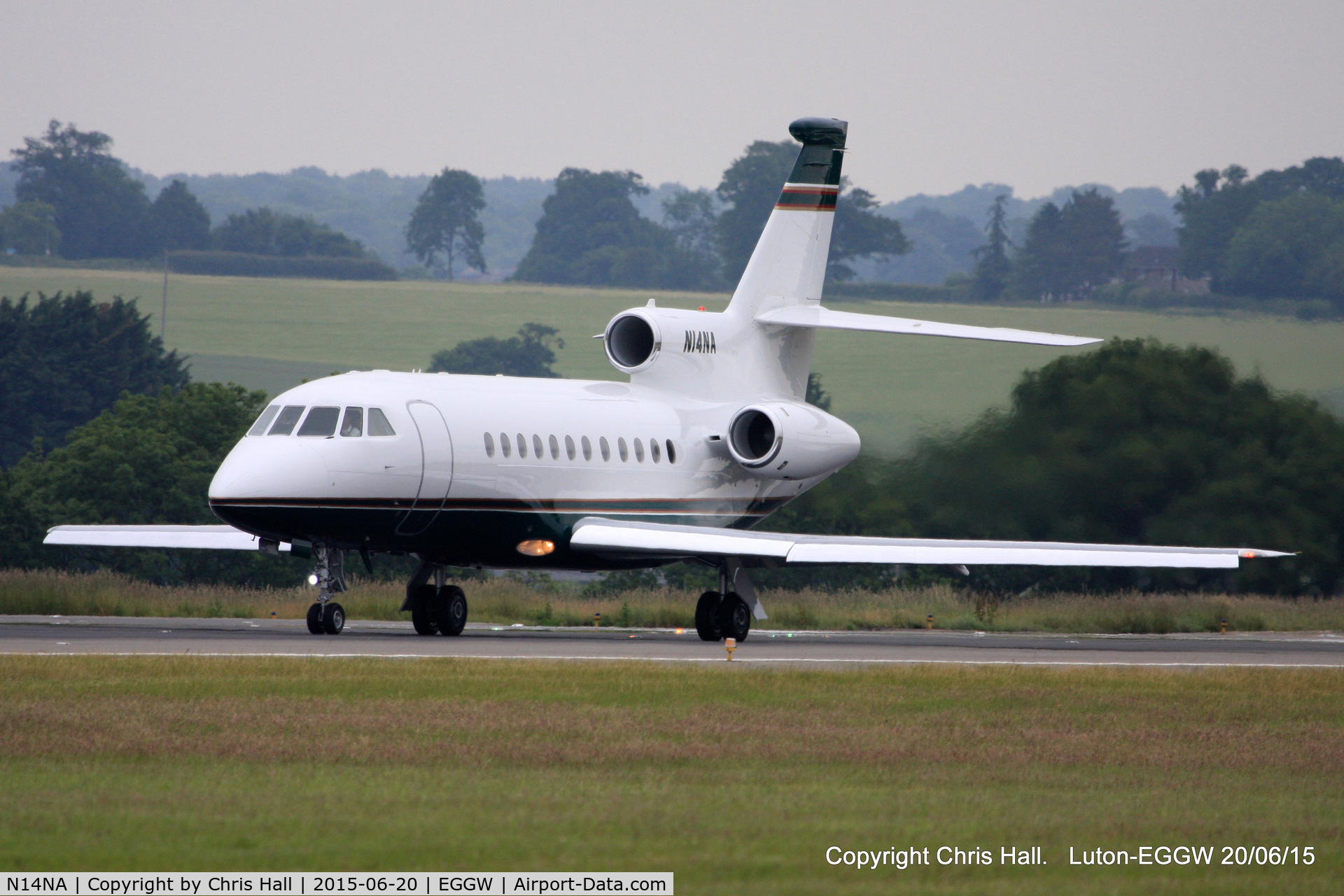 N14NA, 1992 Dassault Falcon 900 C/N 124, Anschutz Corp