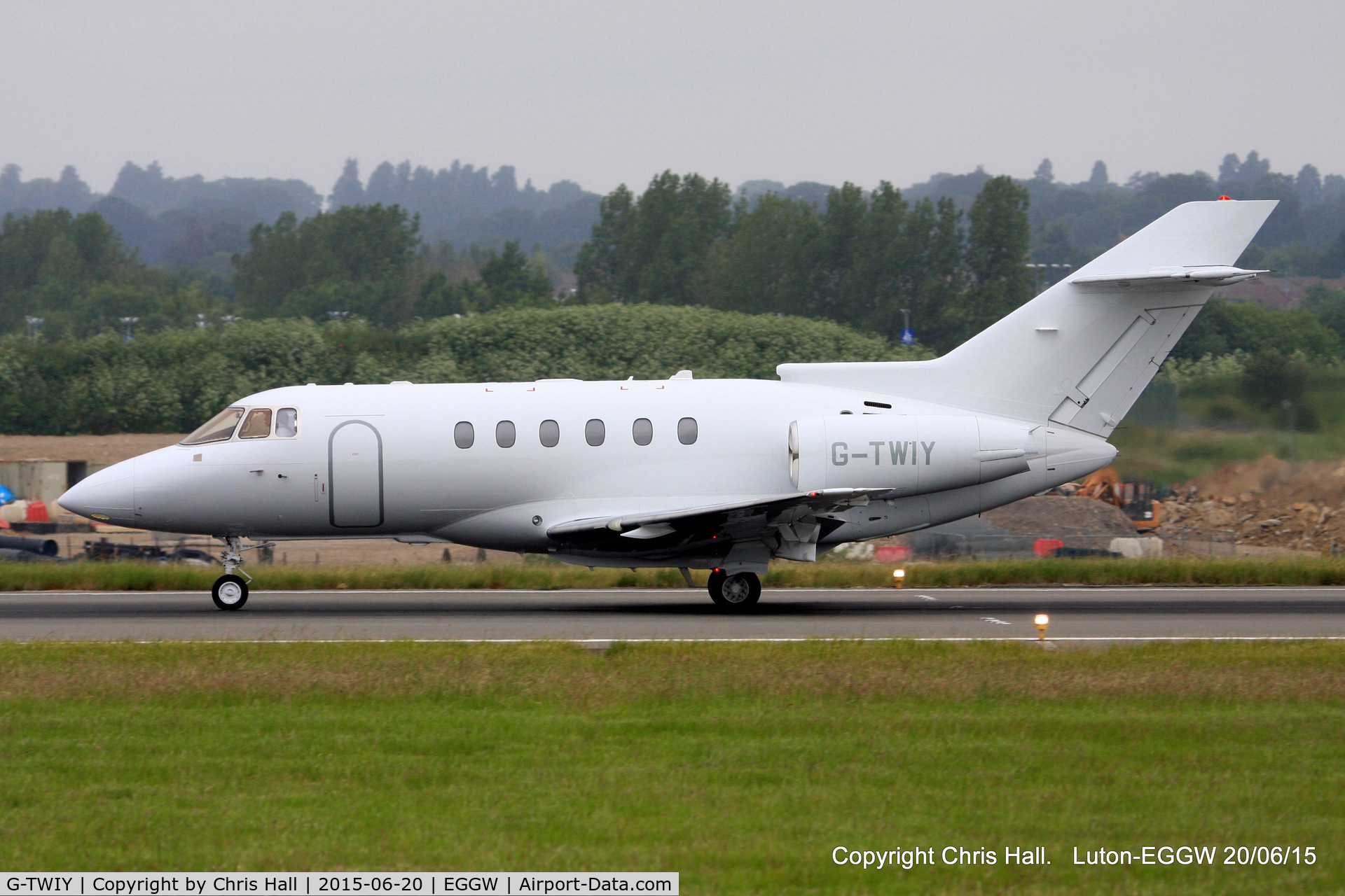 G-TWIY, 2008 Hawker 750 C/N HB-14, Saxonair Charter