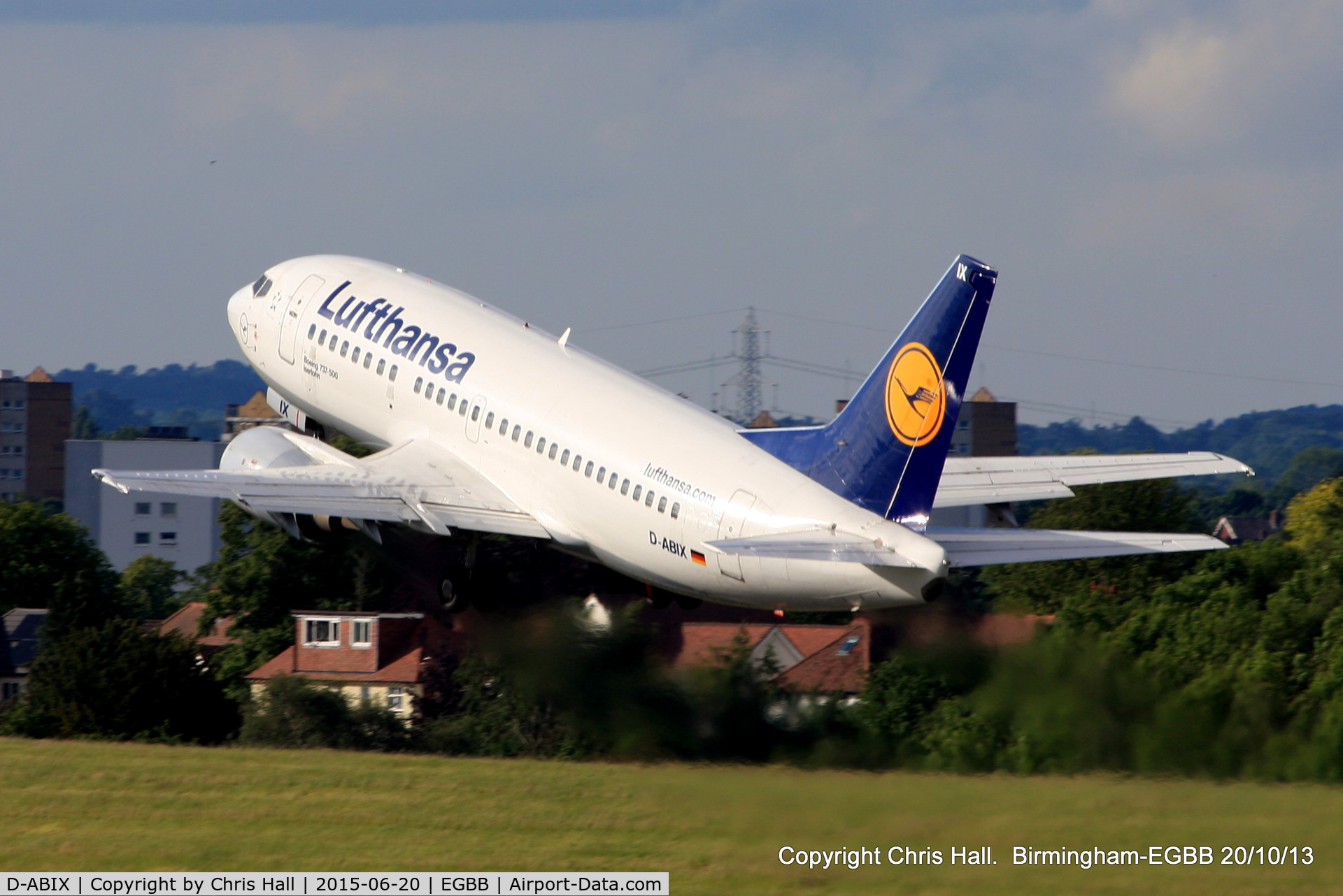 D-ABIX, 1991 Boeing 737-530 C/N 24946, Lufthansa