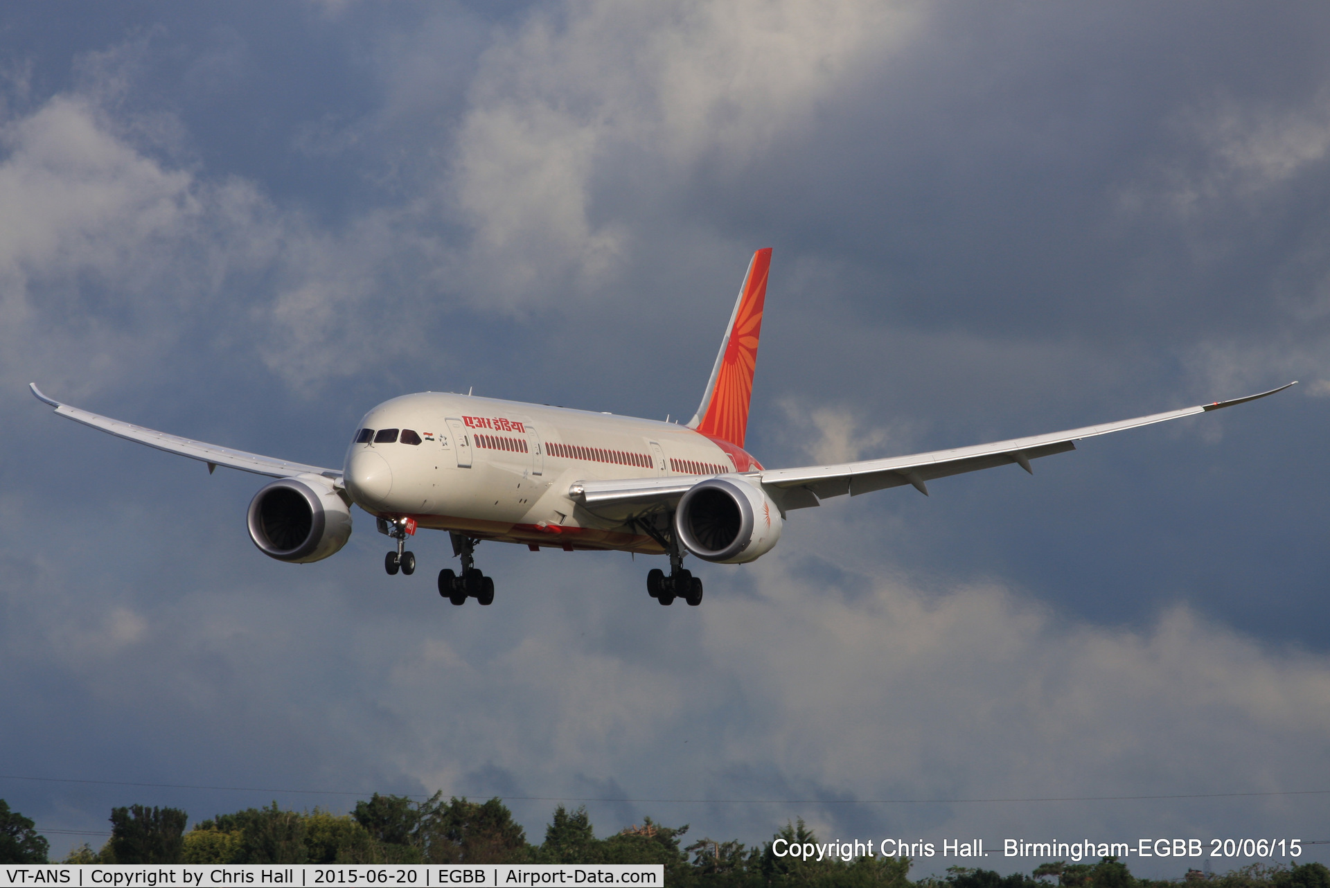 VT-ANS, 2014 Boeing 787-8 Dreamliner C/N 36290, Air India