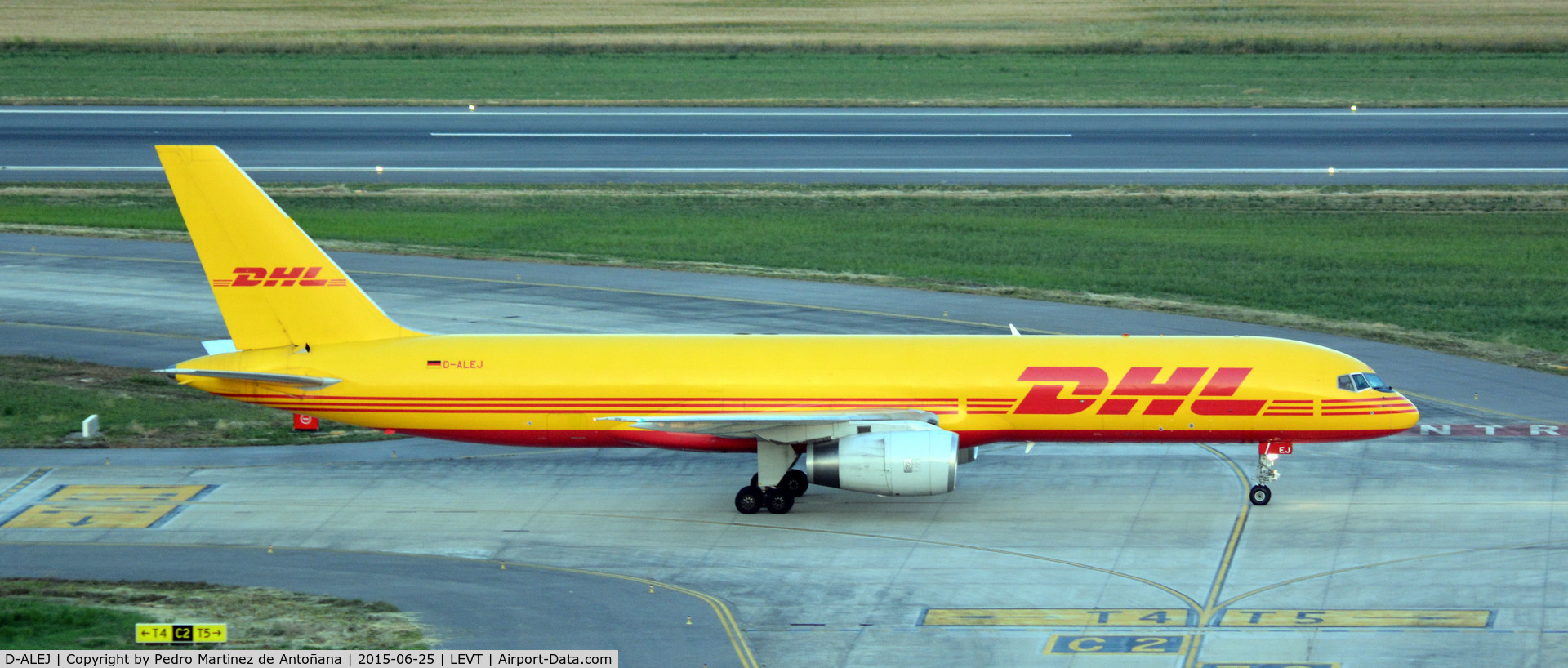 D-ALEJ, 1991 Boeing 757-23APF C/N 24971, Foronda Vitoria-Gasteiz - España