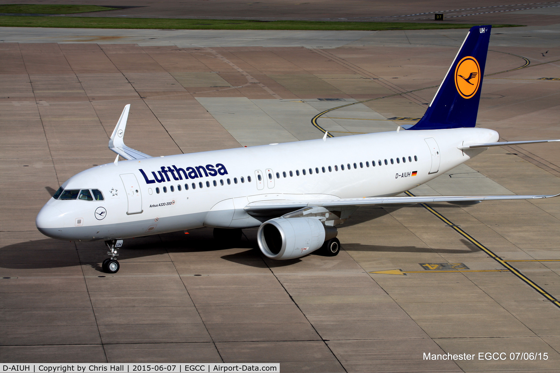D-AIUH, 2014 Airbus A320-214 C/N 6225, Lufthansa