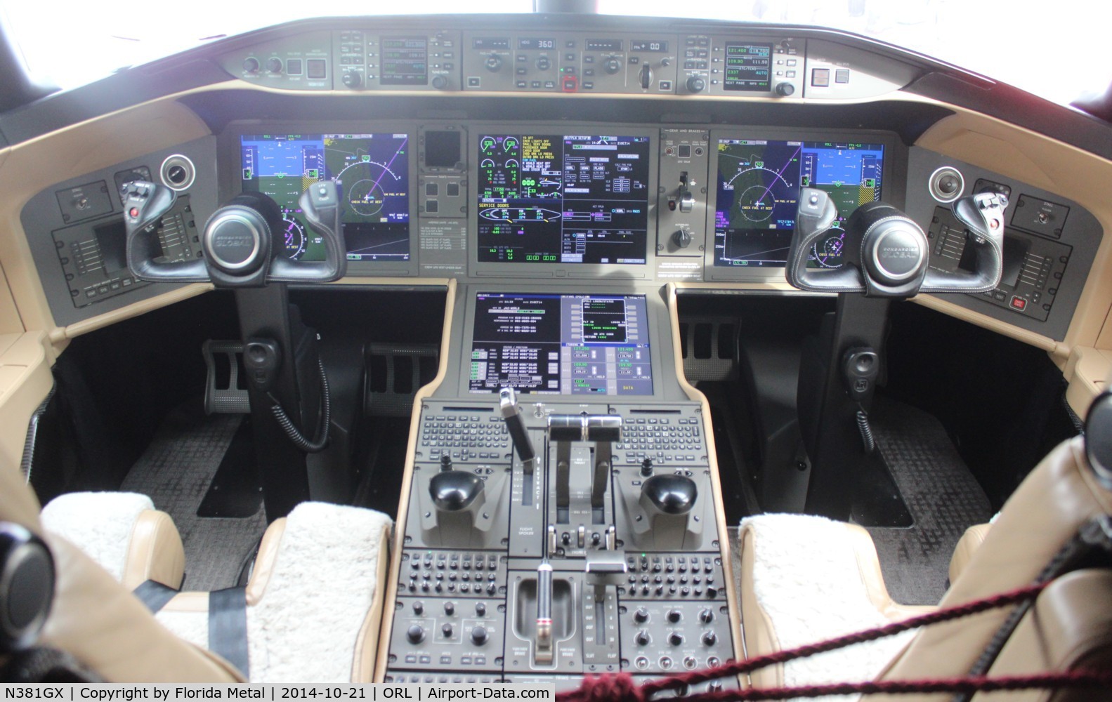 N381GX, 2012 Bombardier Global 6000 (BD-700-1A10) C/N 9381, Global 6000