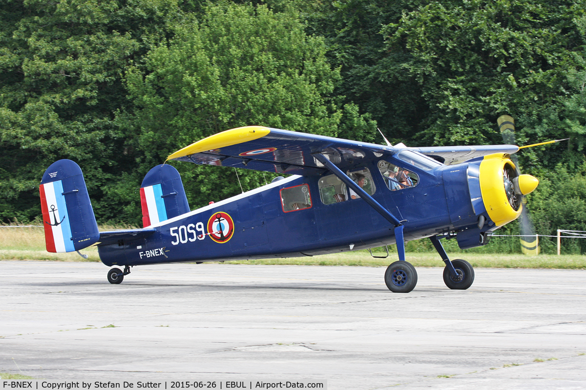 F-BNEX, 1958 Max Holste MH-1521C-1 Broussard C/N 108, Ursel Avia 2015.