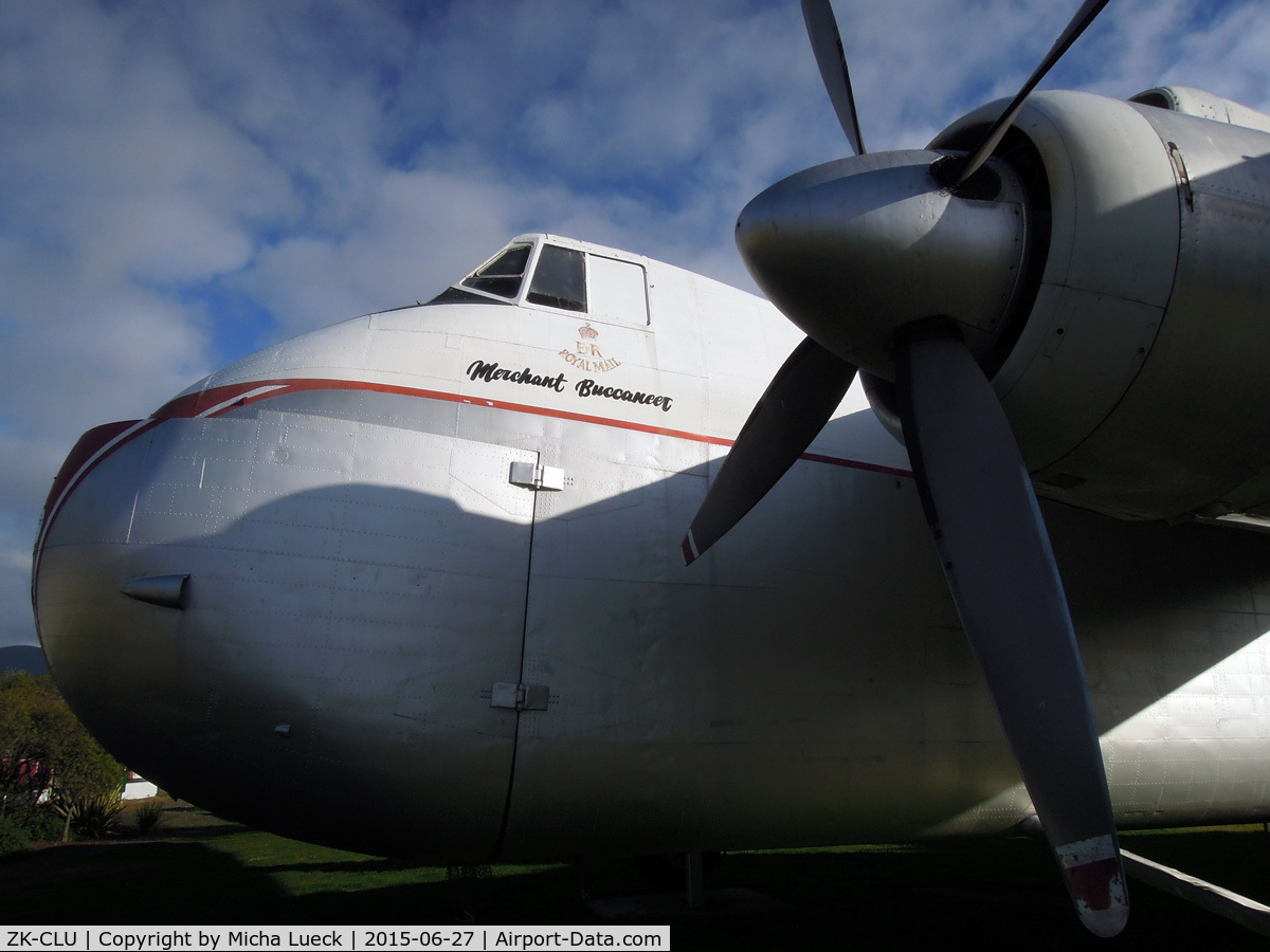 ZK-CLU, Bristol 170 Freighter Mk.31M C/N 13156, At Founders Heritage Park, Nelson