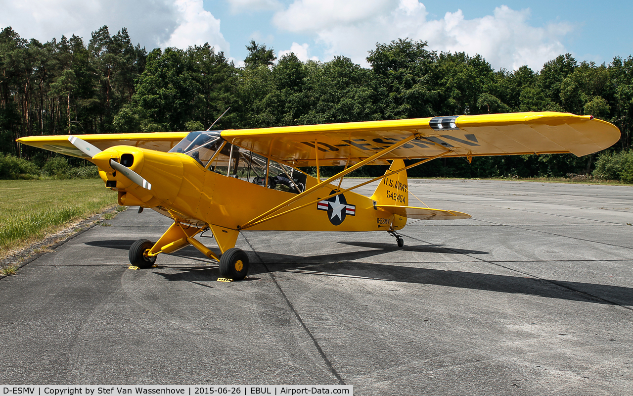 D-ESMV, 1954 Piper L-21B Super Cub (PA-18-135) C/N 18-3854, Ursel Avia 2015
