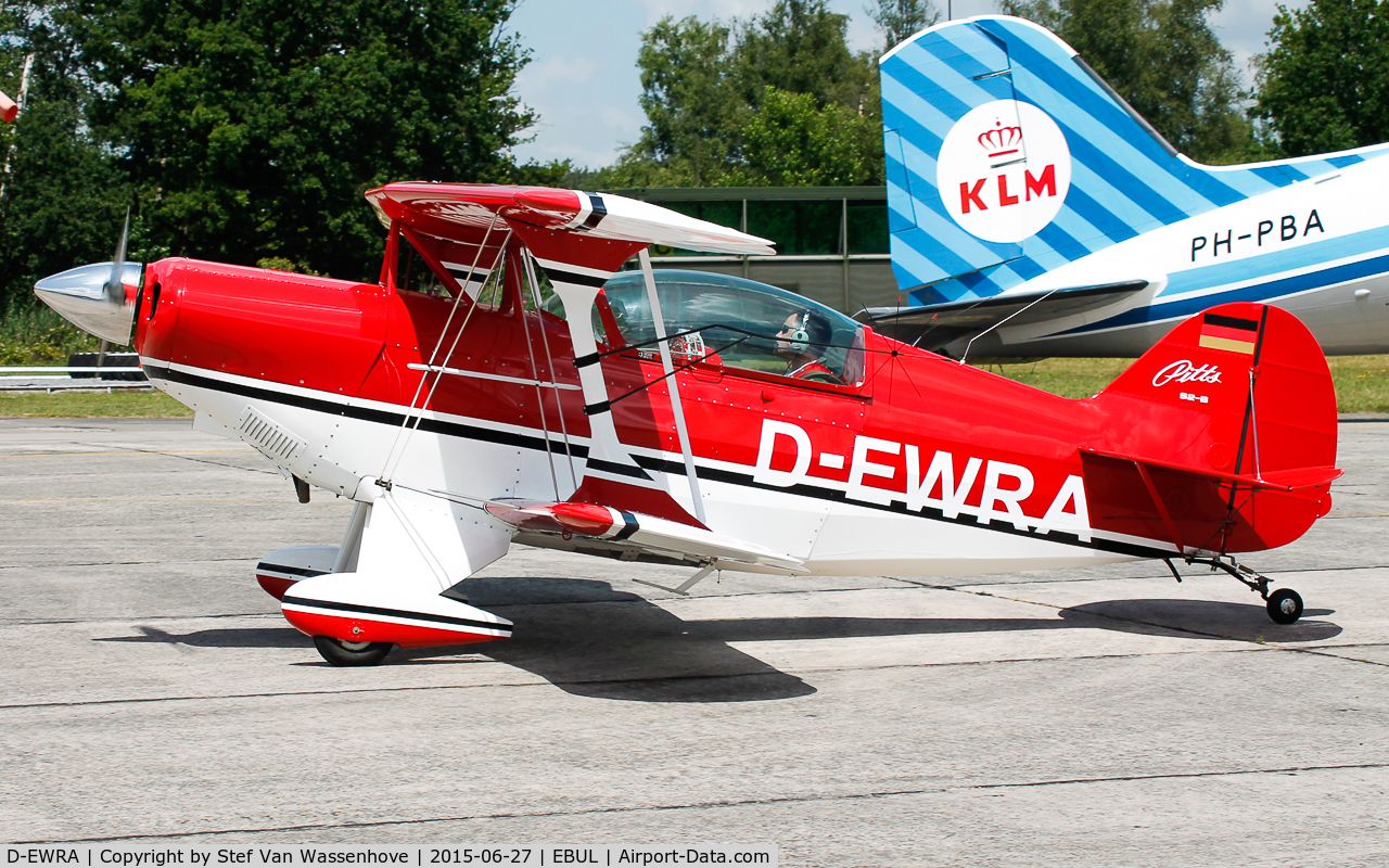 D-EWRA, 1984 Aerotek Pitts S-2B Special C/N 5058, Ursel Avia 2015