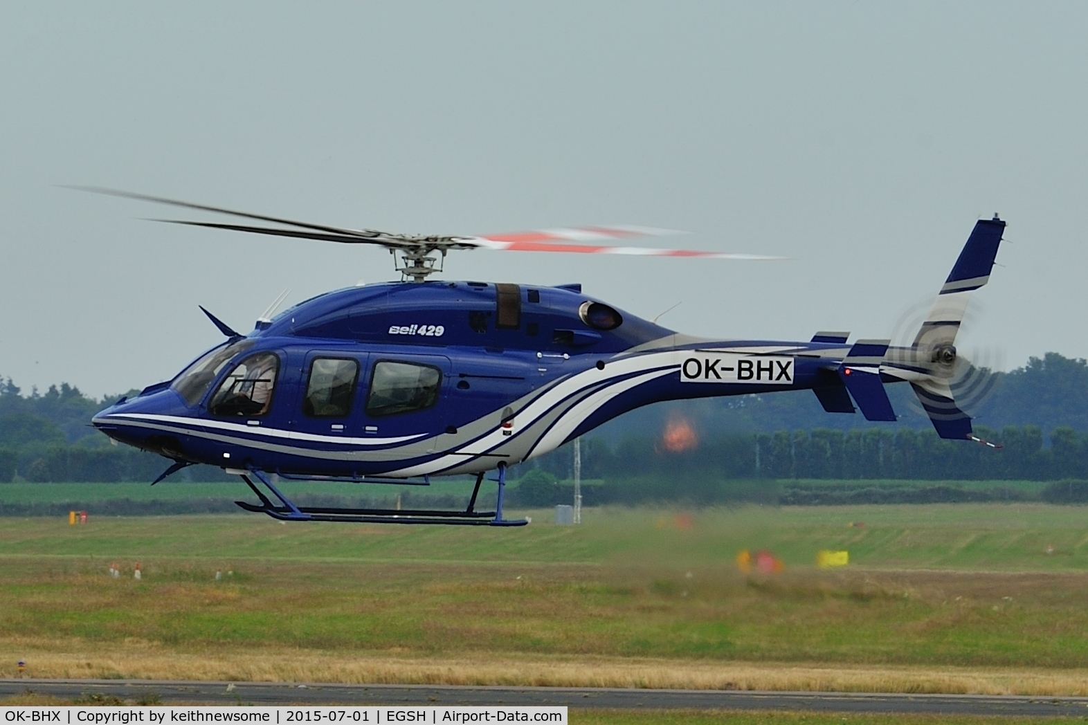 OK-BHX, 2014 Bell 429 GlobalRanger C/N 57224, Nice Visitor.