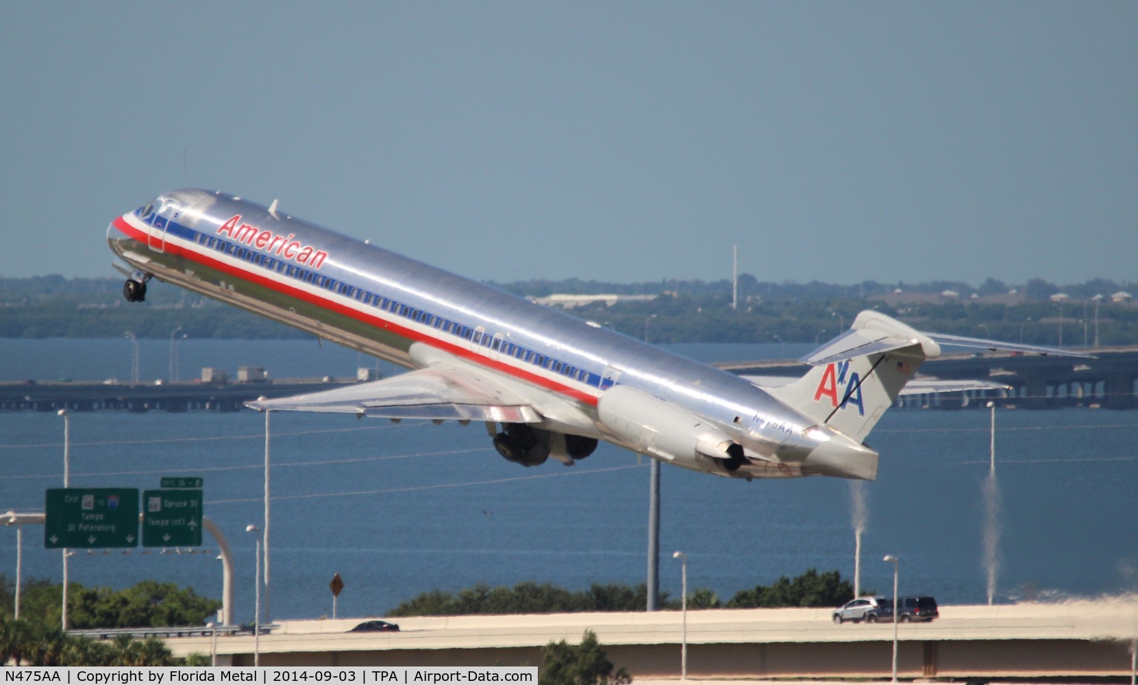 N475AA, 1988 McDonnell Douglas MD-82 (DC-9-82) C/N 49650, American