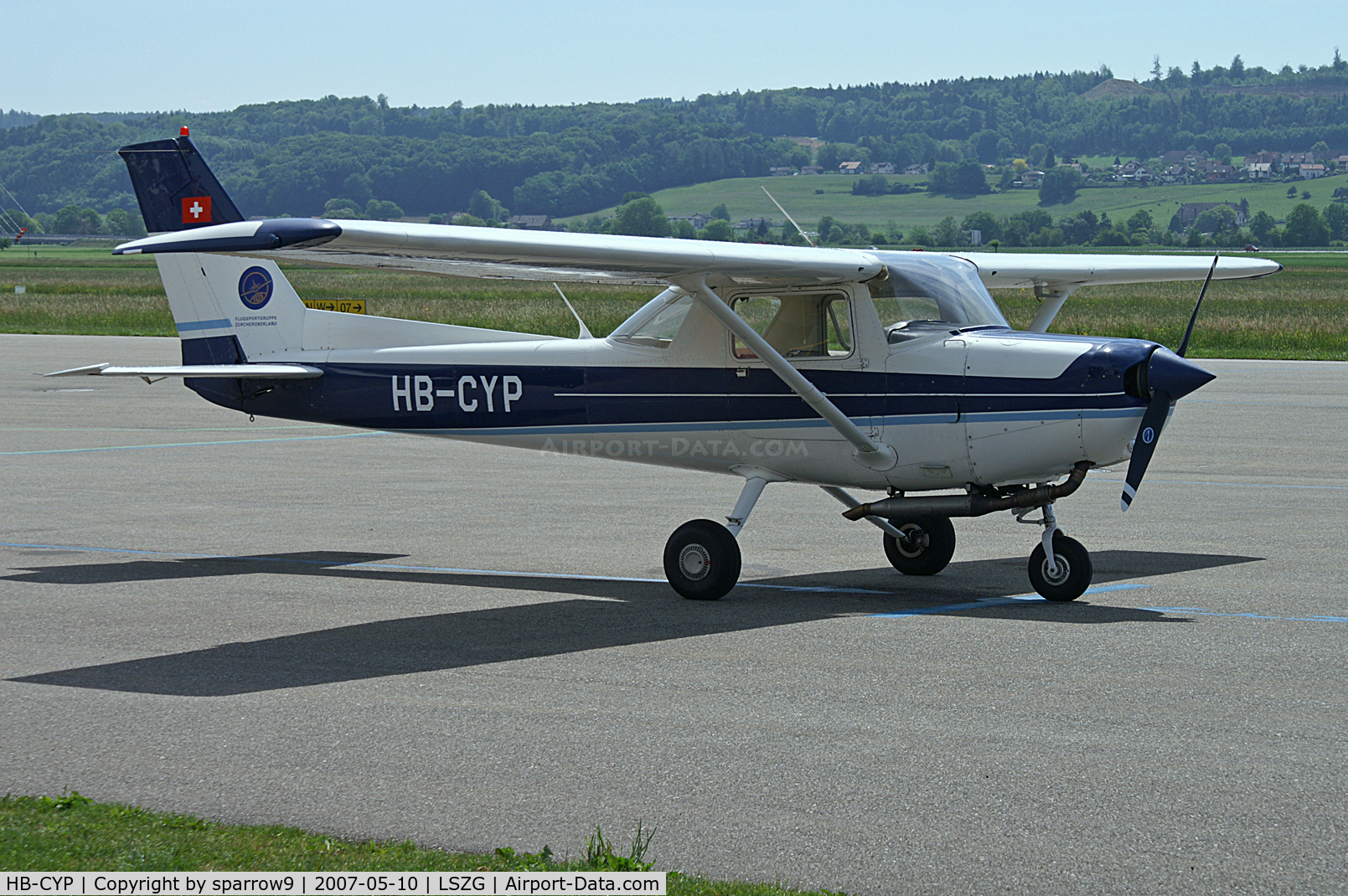 HB-CYP, 1979 Reims F152 C/N F15201578, pausing