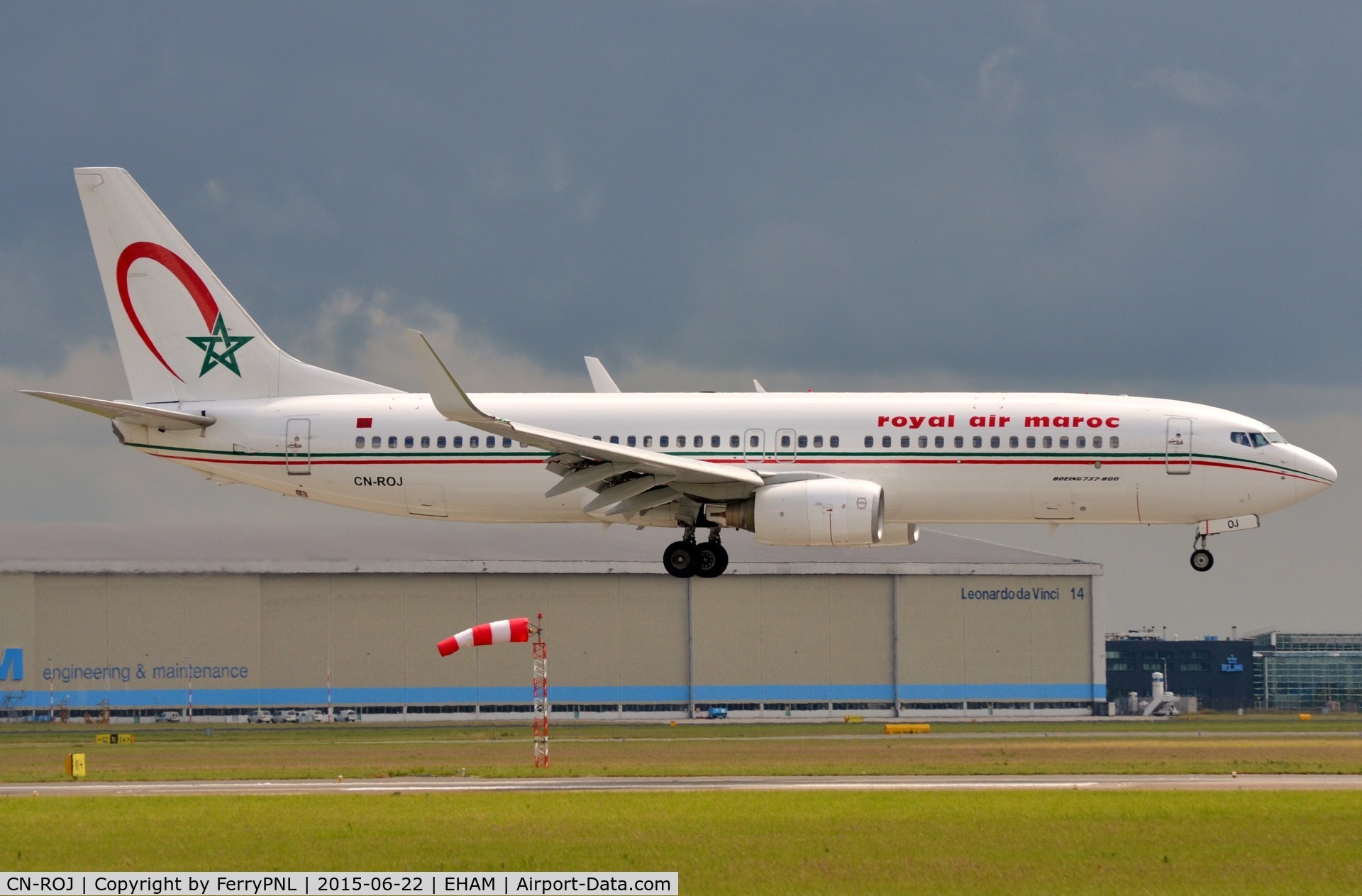 CN-ROJ, 2006 Boeing 737-85P C/N 33979, RAM B738 arriving