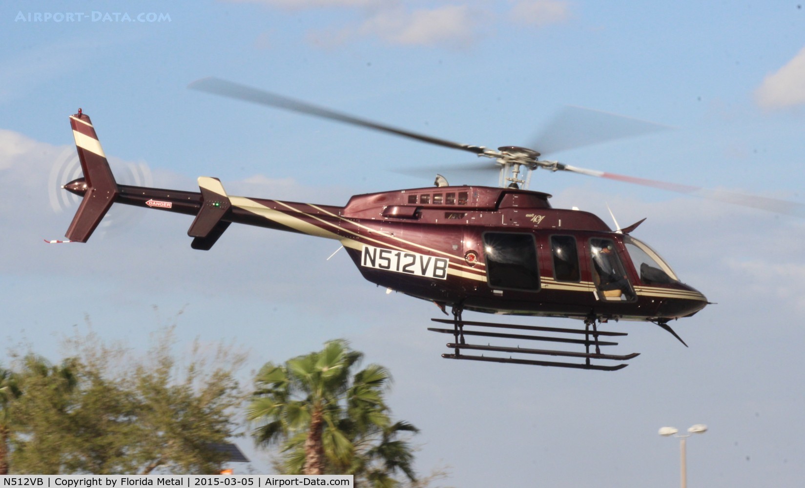 N512VB, 2014 Bell 407 C/N 54156, Bell 407 at Heliexpo Orlando