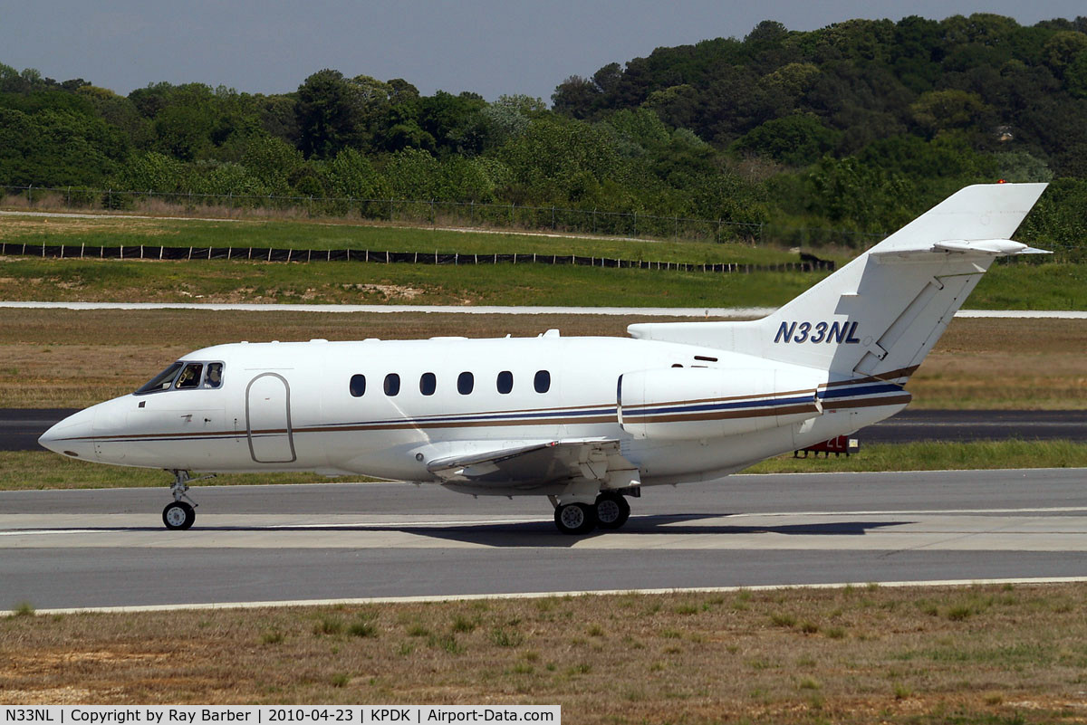 N33NL, 2003 Raytheon Hawker 800XP C/N 258643, Hawker-Siddeley 125/800XP [258643] Atlanta-Dekalb Peachtree~N 23/04/2010