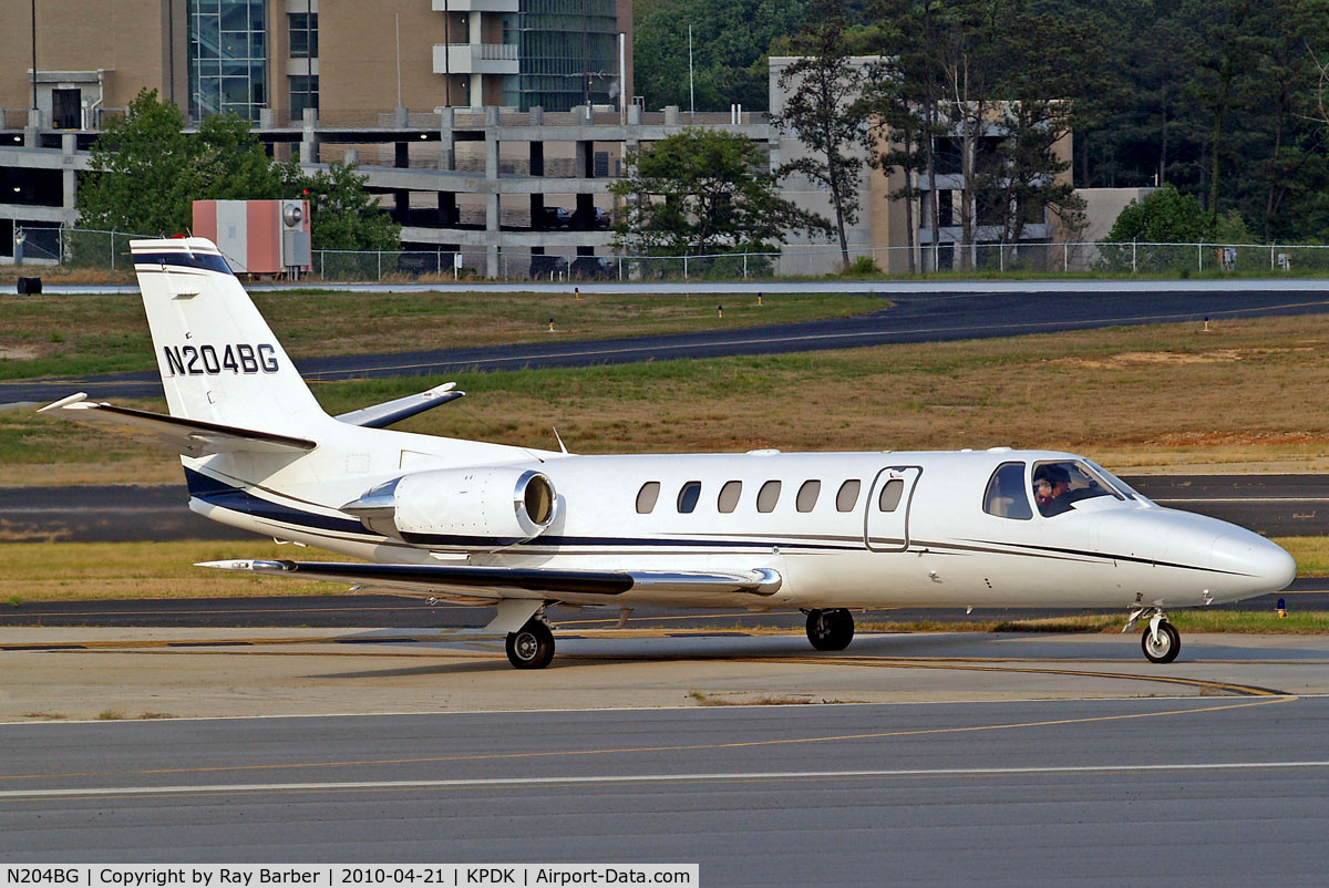 N204BG, 1999 Cessna 560 Citation Ultra C/N 560-0503, Cessna Citation Ultra [560-0503] Atlanta-Dekalb Peachtree~N 21/04/2010