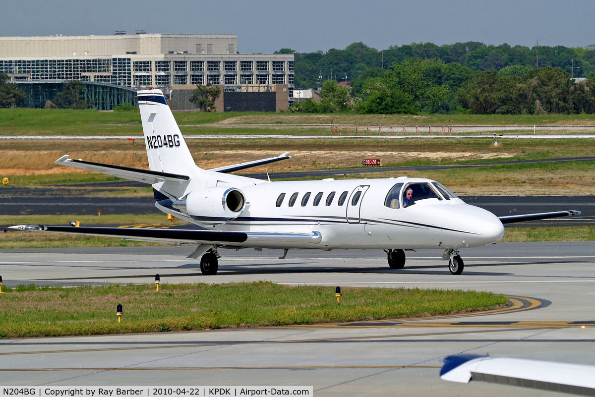 N204BG, 1999 Cessna 560 Citation Ultra C/N 560-0503, Cessna Citation Ultra [560-0503] Atlanta-Dekalb Peachtree~N 22/04/2010