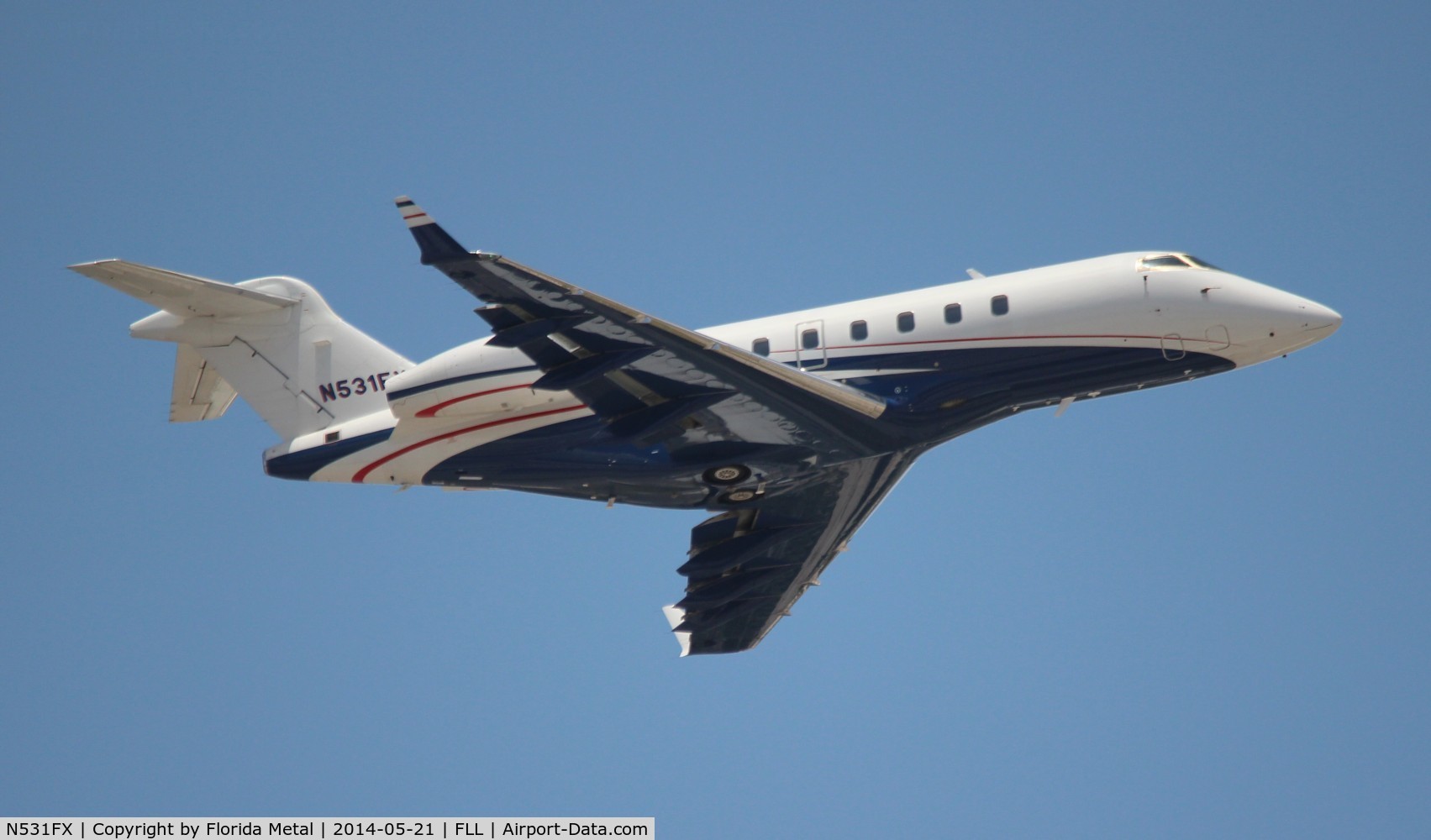 N531FX, 2007 Bombardier Challenger 300 (BD-100-1A10) C/N 20150, Flexjet Challenger 300