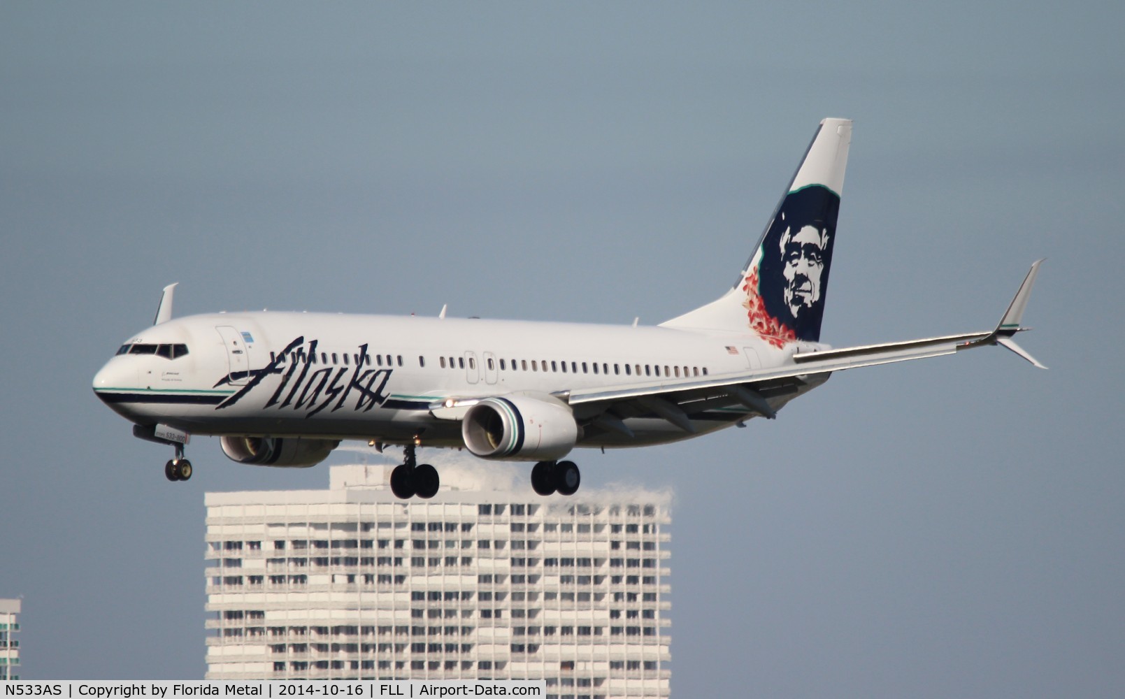 N533AS, 2010 Boeing 737-890 C/N 35201, Alaska