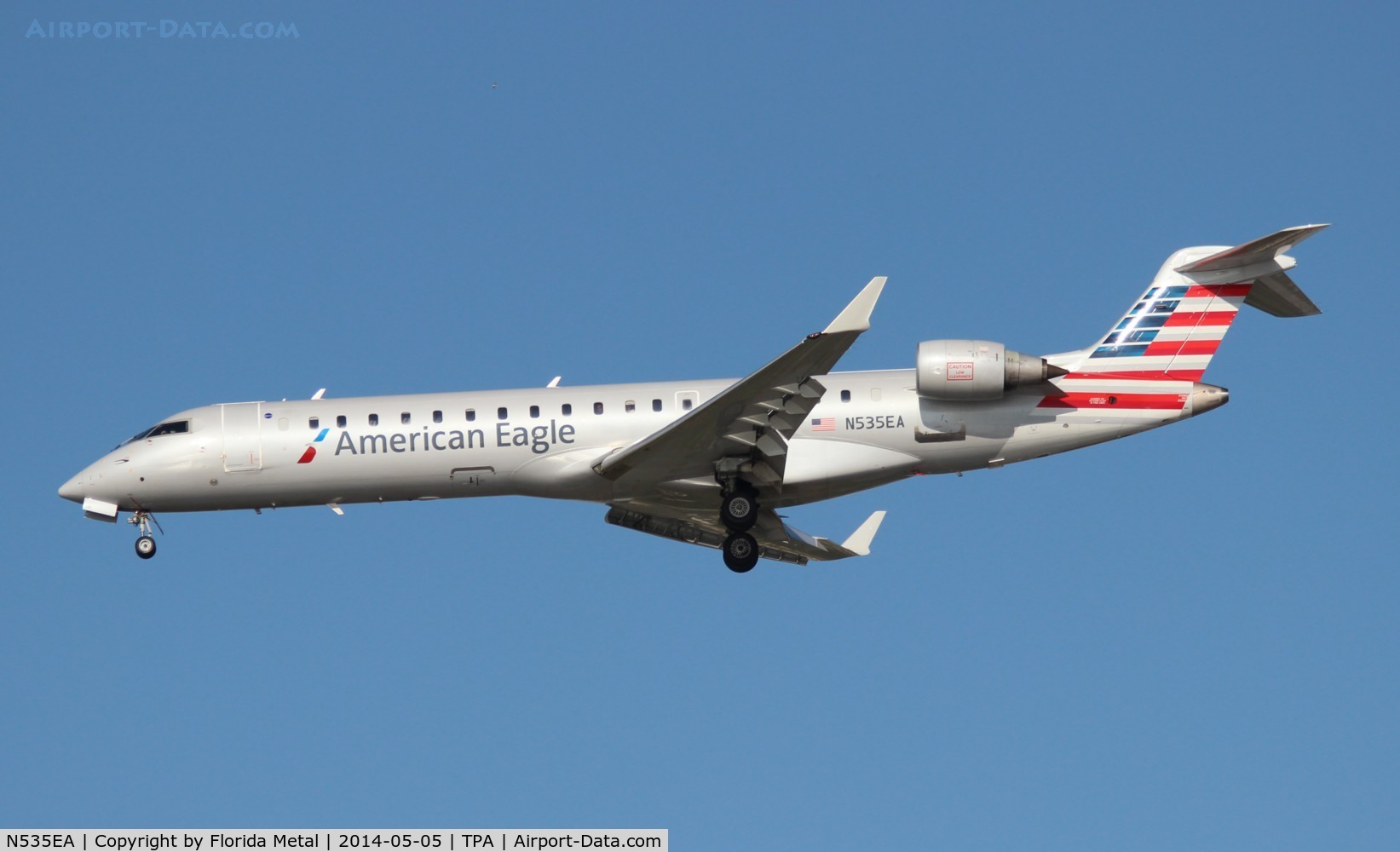 N535EA, Bombardier CRJ-702 (CL-600-2C10) Regional Jet C/N 10313, American Eagle