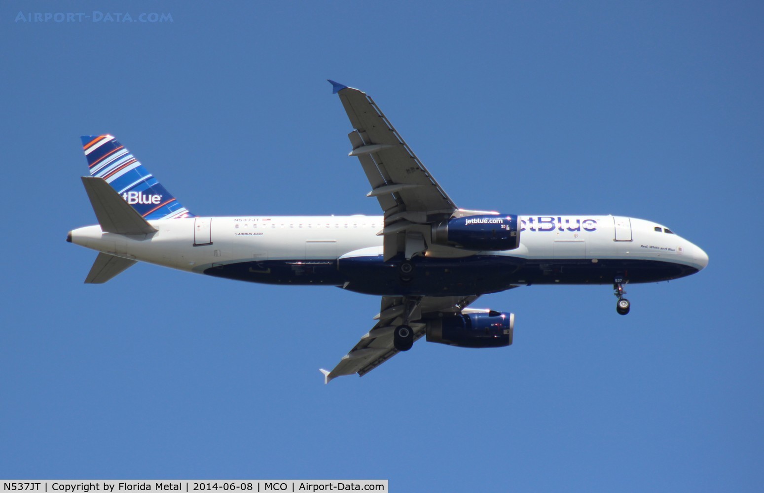 N537JT, 2002 Airbus A320-232 C/N 1785, Jet Blue