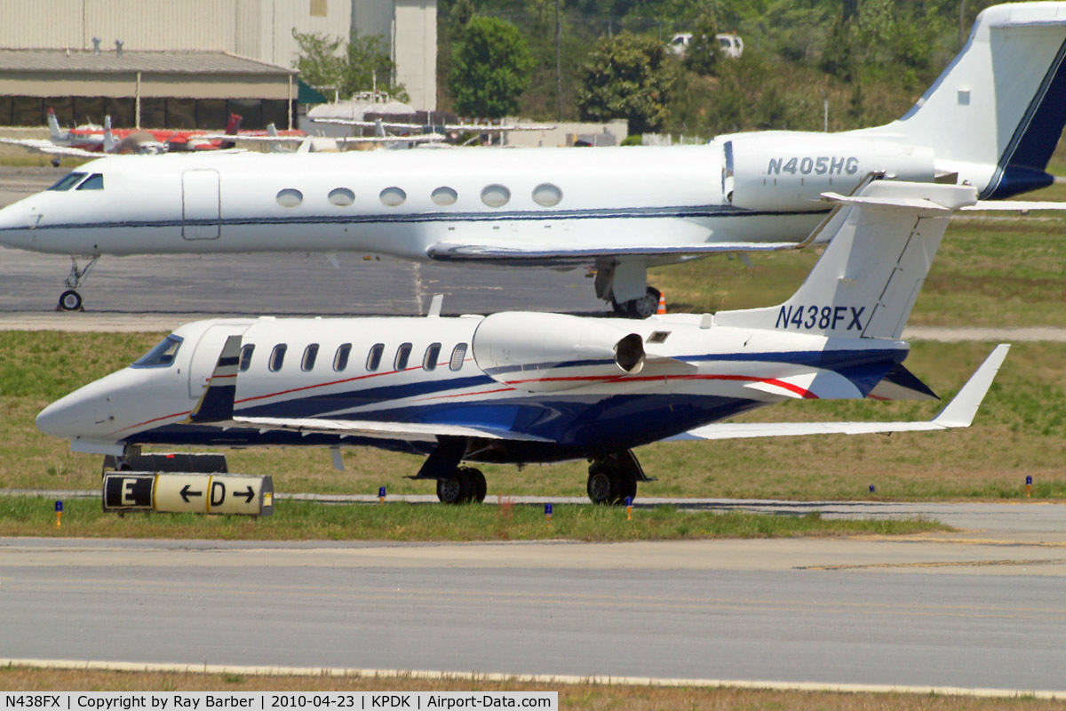 N438FX, 2007 Learjet 45 C/N 333, Learjet 45 [45-333] (Flexjet) Atlanta-Dekalb Peachtree~N 23/04/2010