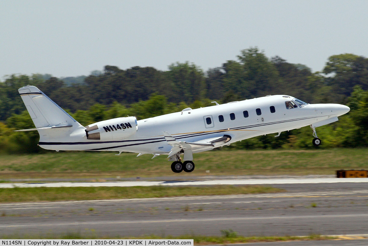 N114SN, 1999 Israel Aircraft Industries IAI-1125A Astra SPX C/N 114, I.A.I. 1125SPX Astra [114] Atlanta-Dekalb Peachtree~N 23/04/2010