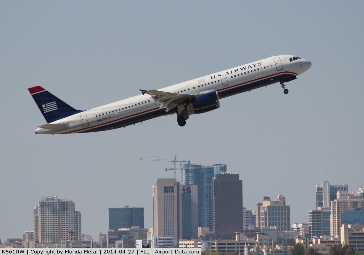 N561UW, 2012 Airbus A321-231 C/N 5317, US Airways