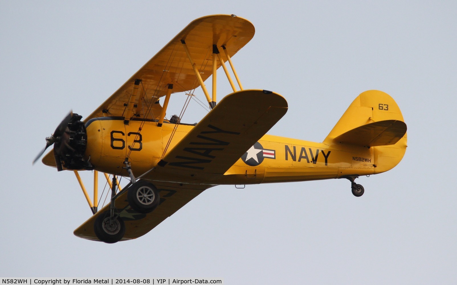 N582WH, 1940 Naval Aircraft Factory N3N-3 C/N 2003, N3N-3