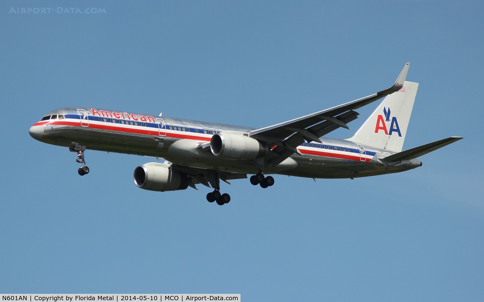 N601AN, 1995 Boeing 757-223 C/N 27052, American