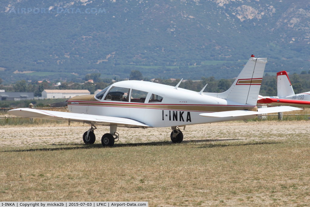 I-INKA, 1972 Piper PA-28 180 C/N 28-7305011, Parked