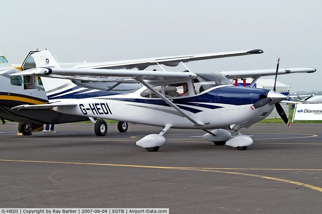 G-HEDI, 2006 Cessna 182T Skylane C/N 18281822, Cessna 182T Skylane [182-81822] Booker~G 09/06/2007