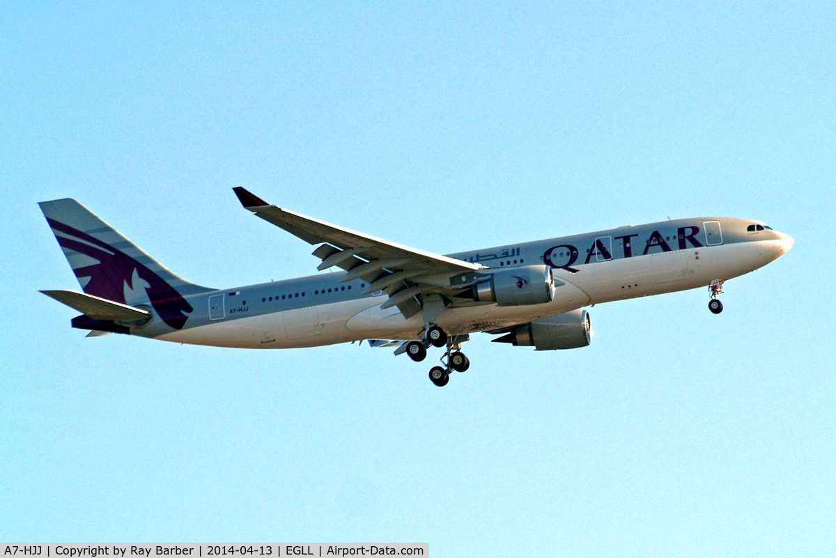 A7-HJJ, 2002 Airbus A330-203 C/N 487, Airbus A330-202 [487] (Qatar Airways Amiri Flight) Home~G 13/04/2014