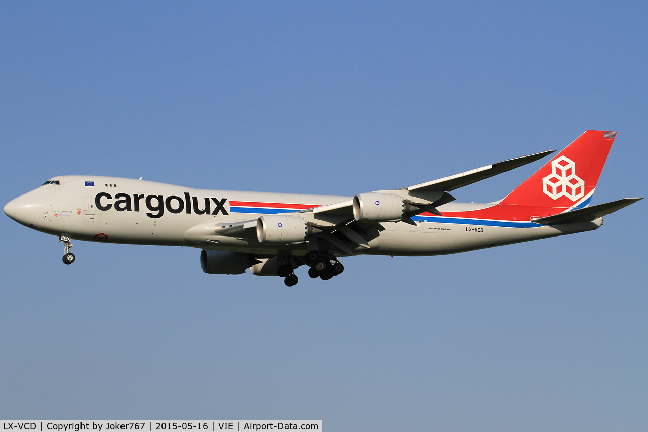 LX-VCD, 2011 Boeing 747-8R7F C/N 35809, Cargolux