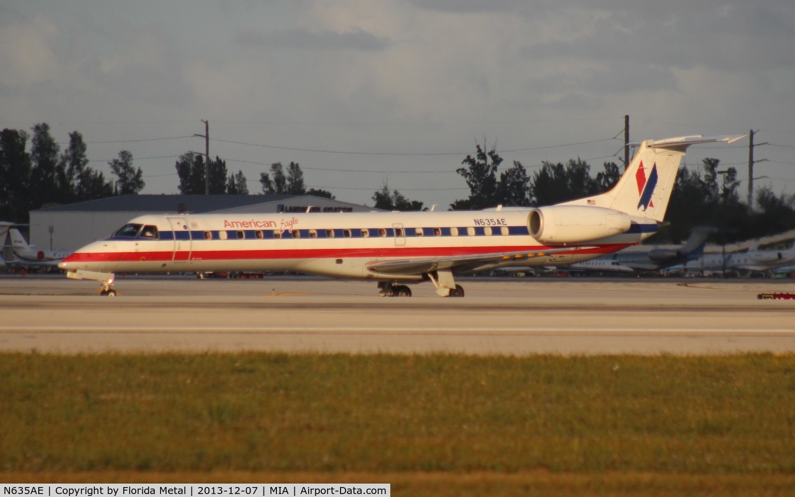 N635AE, 1999 Embraer ERJ-145LR (EMB-145LR) C/N 145158, Eagle