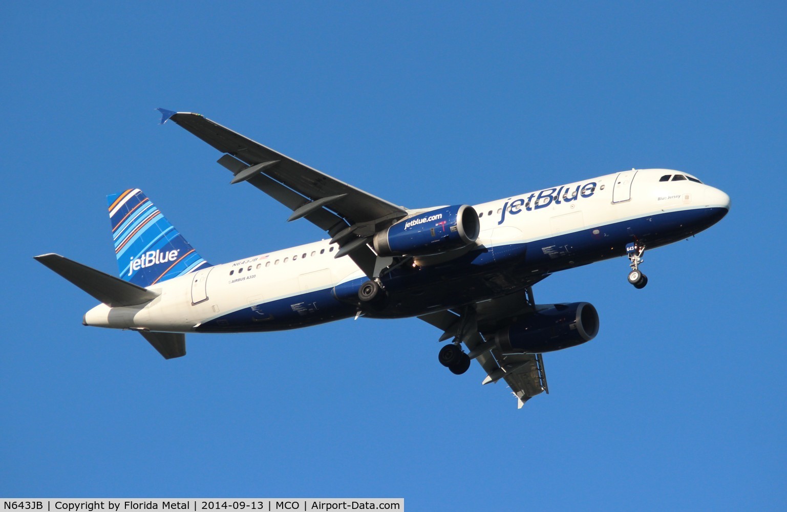 N643JB, 2006 Airbus A320-232 C/N 2871, Jet Blue