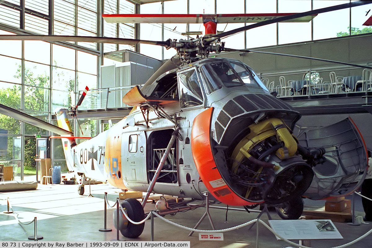 80 73, Sikorsky SH-34G Seabat C/N 58-1557, Sikorsky SH-34G Seabat [58-1557] (German Air Force) Oberschleissheim~D 09/09/1993