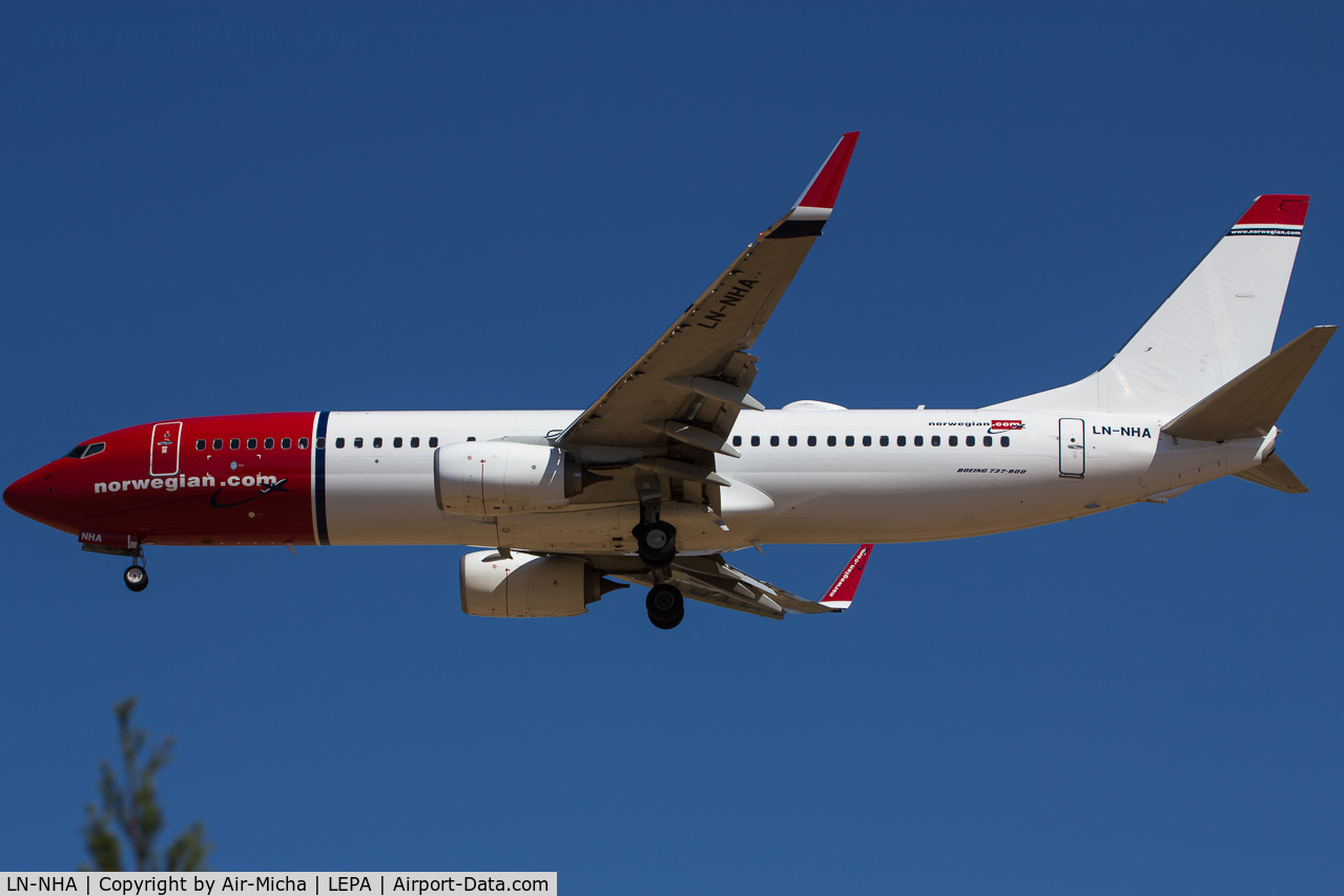 LN-NHA, 2014 Boeing 737-8JP C/N 41129, Norwegian Air