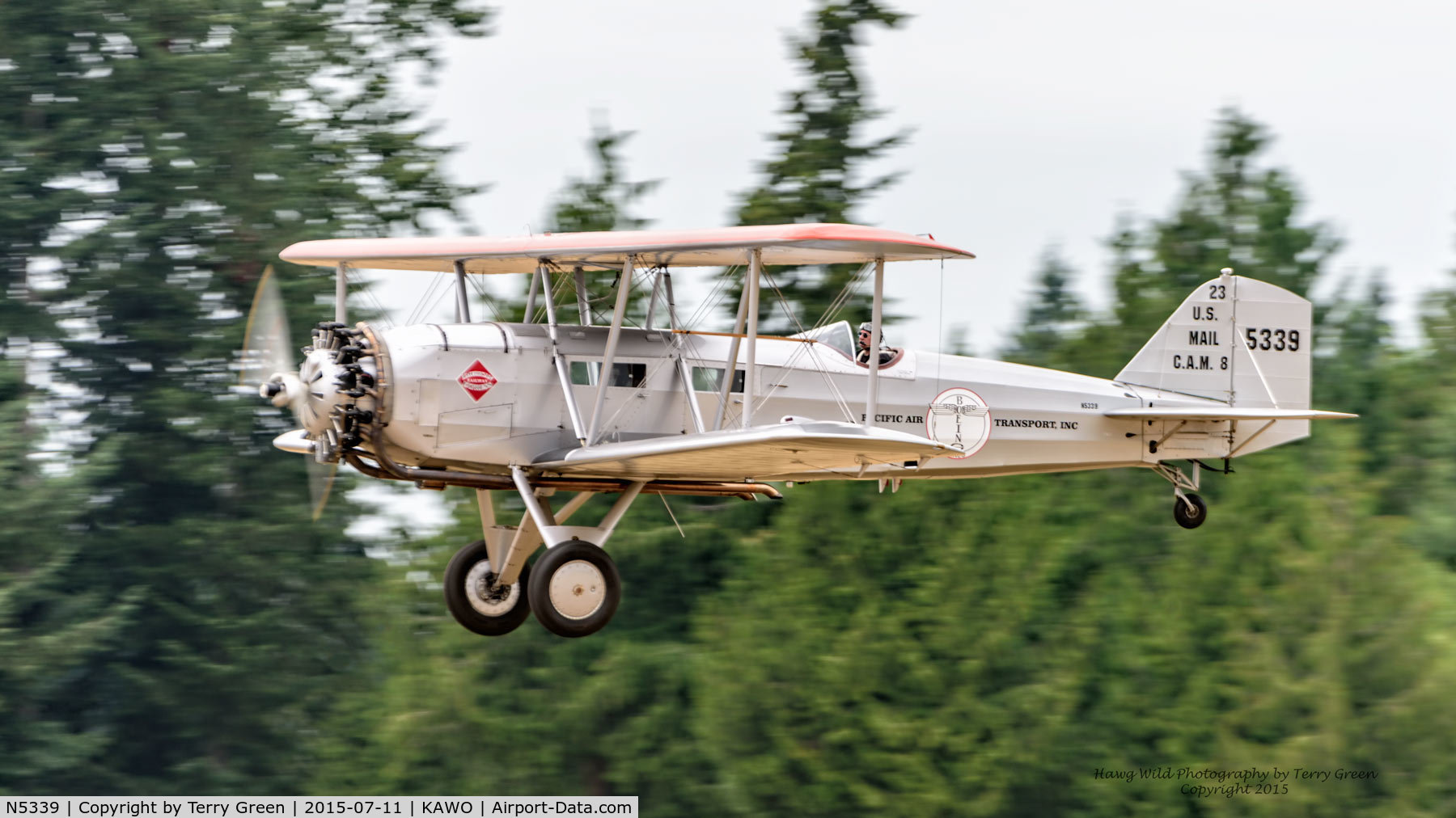 N5339, 1928 Boeing 40C C/N 1043, 2015 Arlington Fly-In