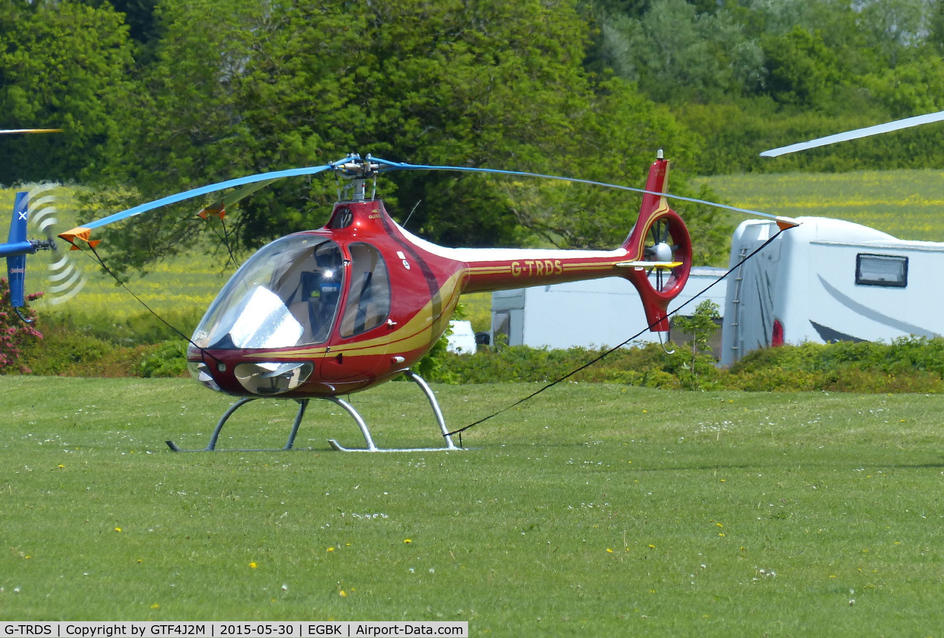 G-TRDS, 2013 Guimbal Cabri G2 C/N 1049, G-TRDS at Sywell 30.5.15