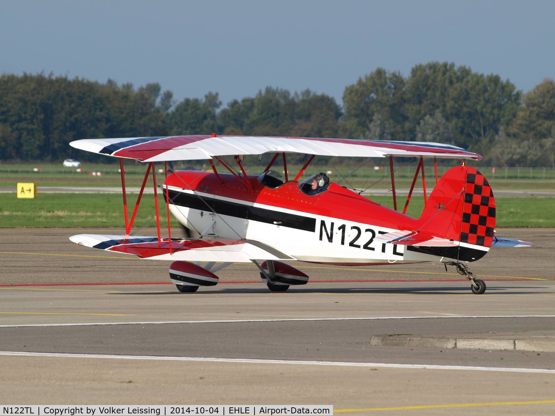N122TL, 1976 Great Lakes 2T-1A-2 Sport Trainer C/N 0735, just arrived