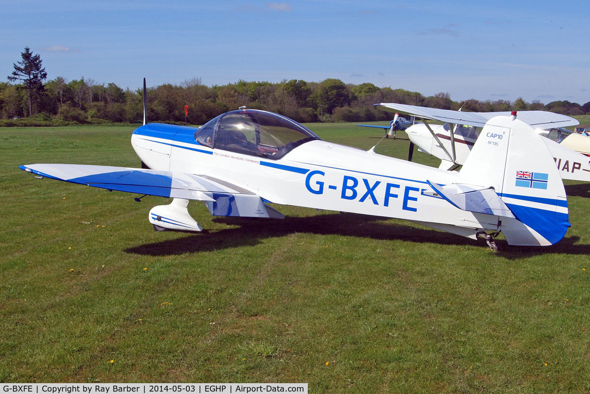 G-BXFE, 1981 Mudry CAP-10B C/N 135, Mudry CAP-10B [135] Popham~G 03/05/2014