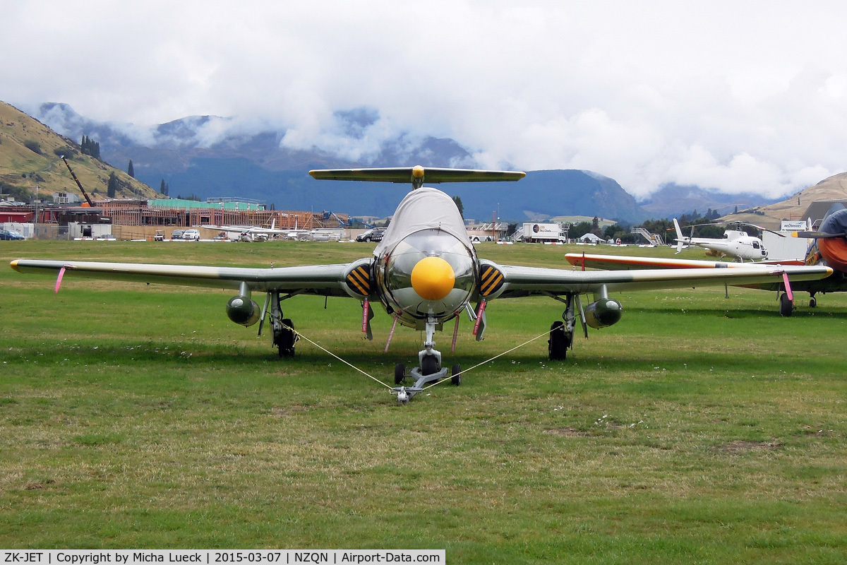 ZK-JET, Aero L-29 Delfin C/N 294892, At Queenstown