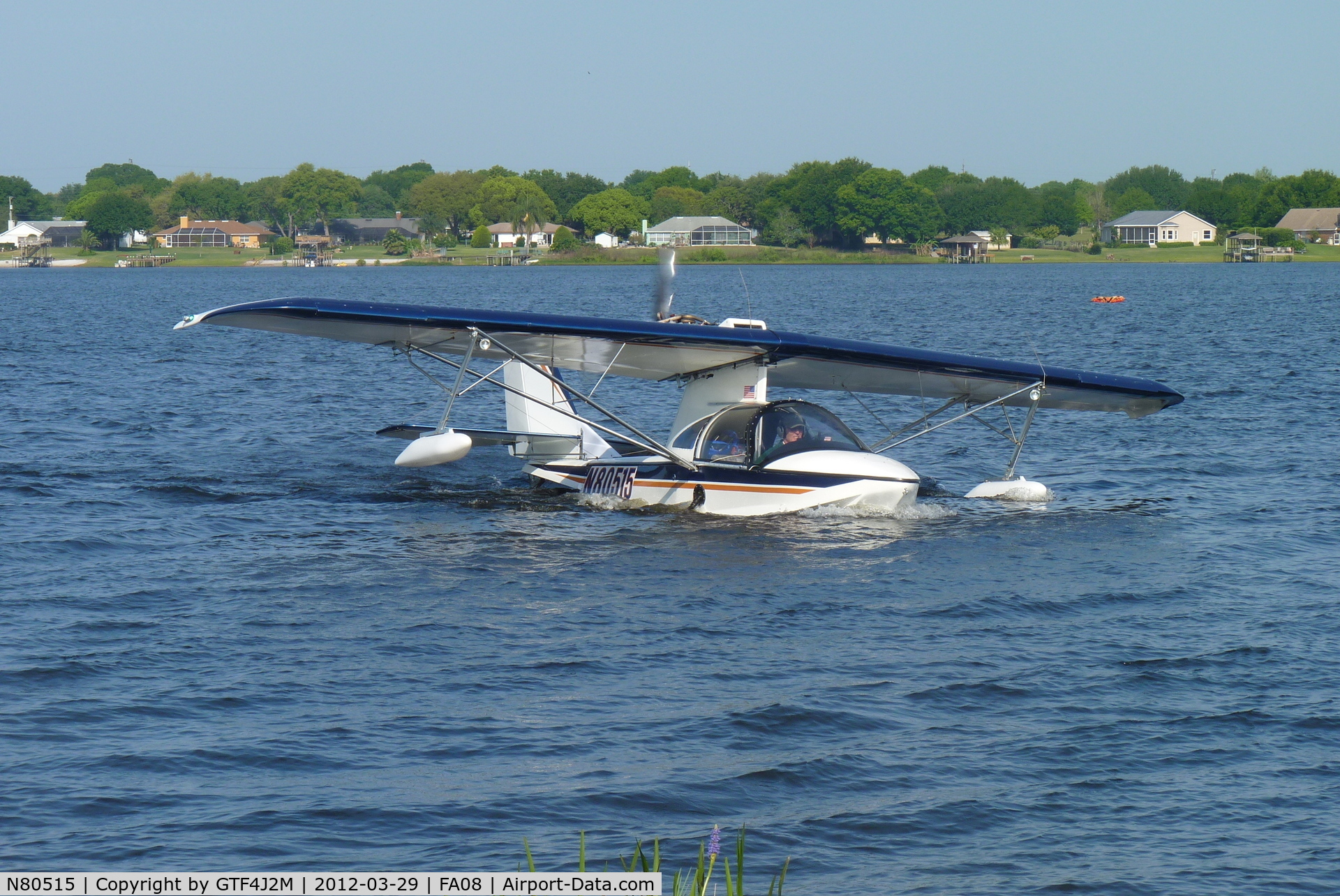 N80515, 2003 Progressive Aerodyne Searey C/N 1DK315C, N80515 at Lake Agnes Splash-in 29.3.12