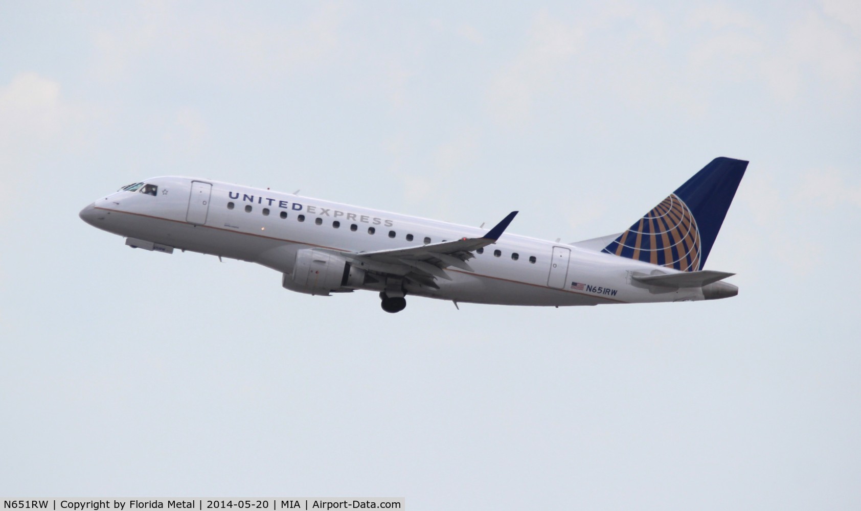 N651RW, 2005 Embraer 170SE (ERJ-170-100SE) C/N 17000072, United Express