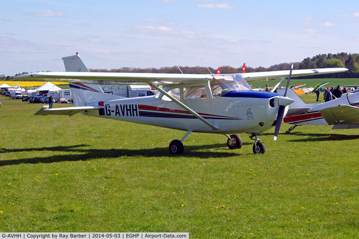 G-AVHH, 1967 Reims F172H Skyhawk C/N 0337, R/Cessna F.172H Skyhawk [0337] Popham~G 03/05/2014