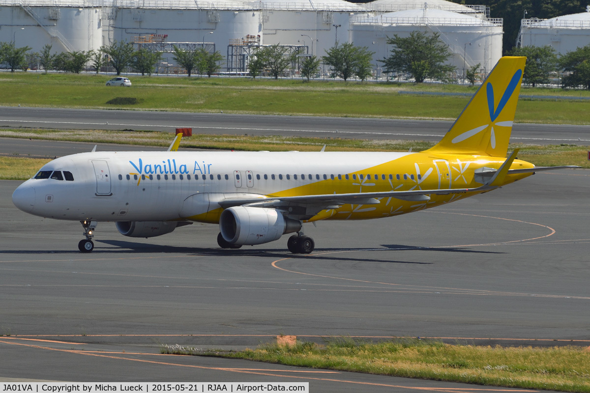 JA01VA, 2013 Airbus A320-216 C/N 5844, At Narita