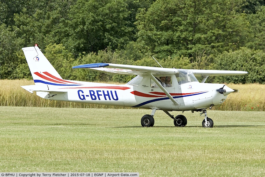 G-BFHU, 1977 Reims F152 C/N 1461, 1977 Reims F152, c/n: 1461 at Netherthorpe