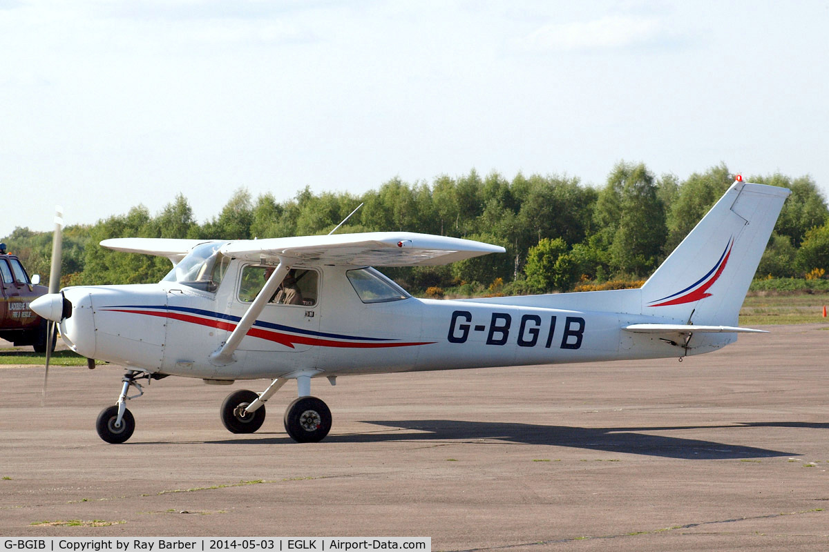G-BGIB, 1979 Cessna 152 C/N 152-82161, Cessna 152 [152-82161] (Air First) Blackbushe~G 03/05/2014