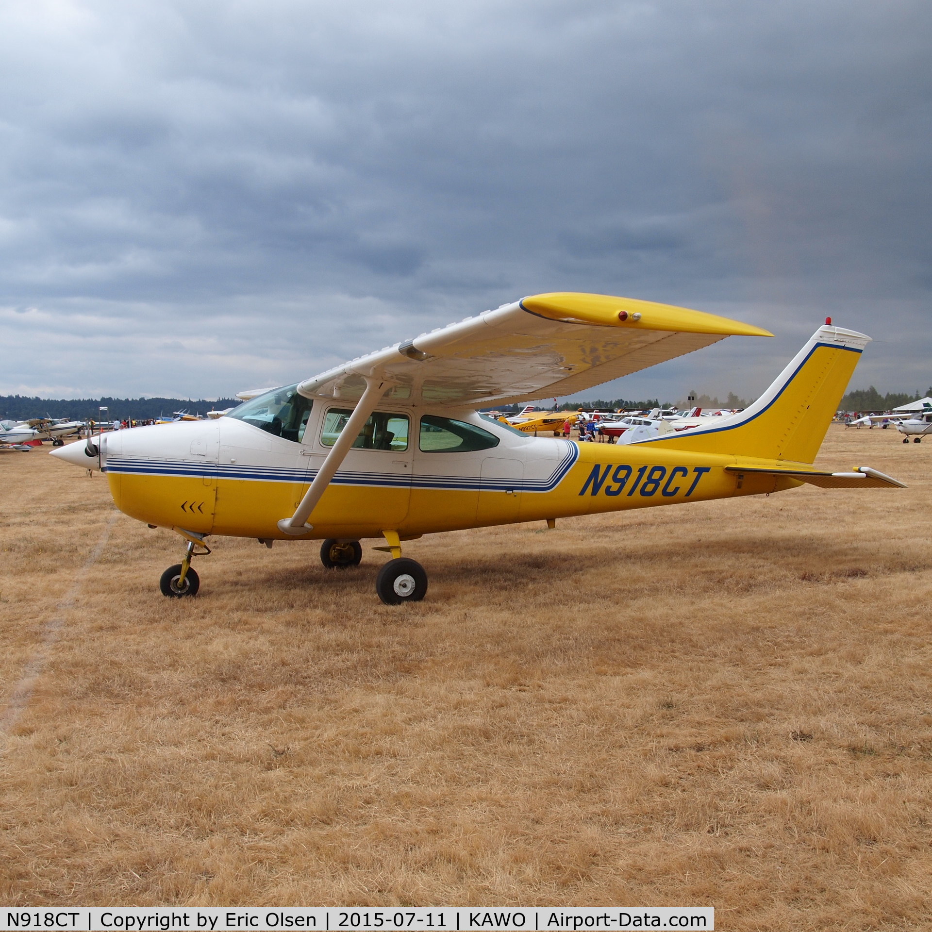 N918CT, 1968 Cessna 182M Skylane C/N 18259387, 1968 Cessna at the 2015 Arlington Fly-In.