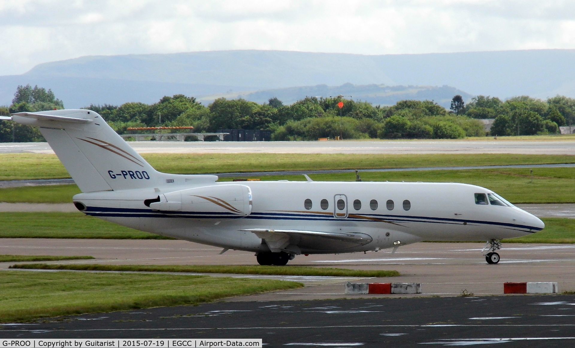 G-PROO, 2009 Hawker Beechcraft 4000 C/N RC-34, At Manchester